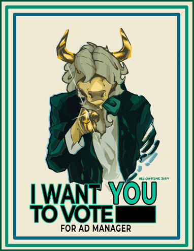 Campaign Poster for FLOOF's 2024 Elections