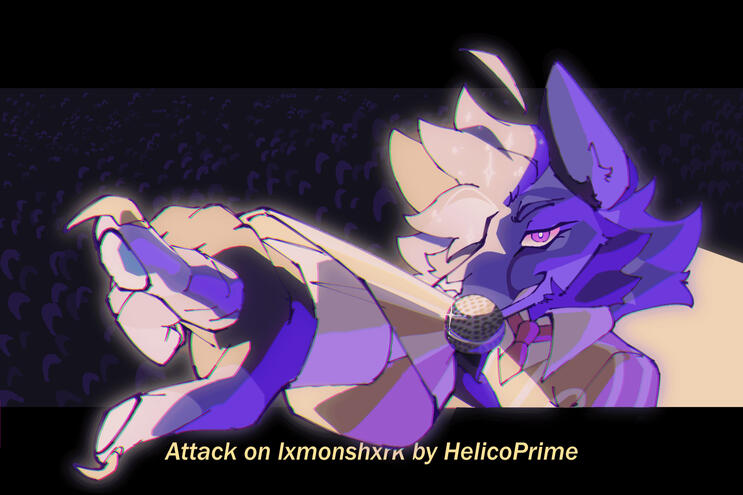 2025 Artfight Attack on lxmonshrxk. (Character owned by lxmonshxrk)